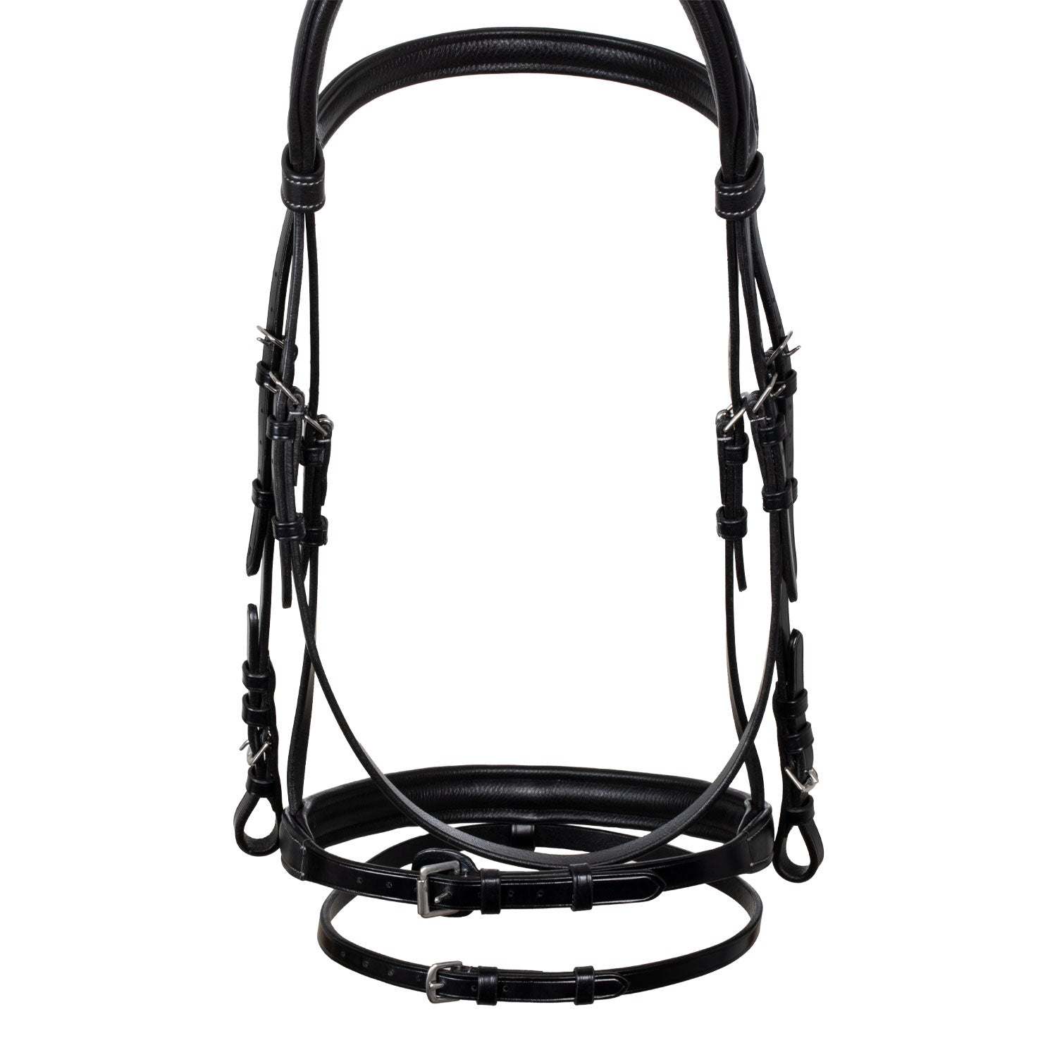 Acavallo Guernica Calfskin Bridle #colour_black