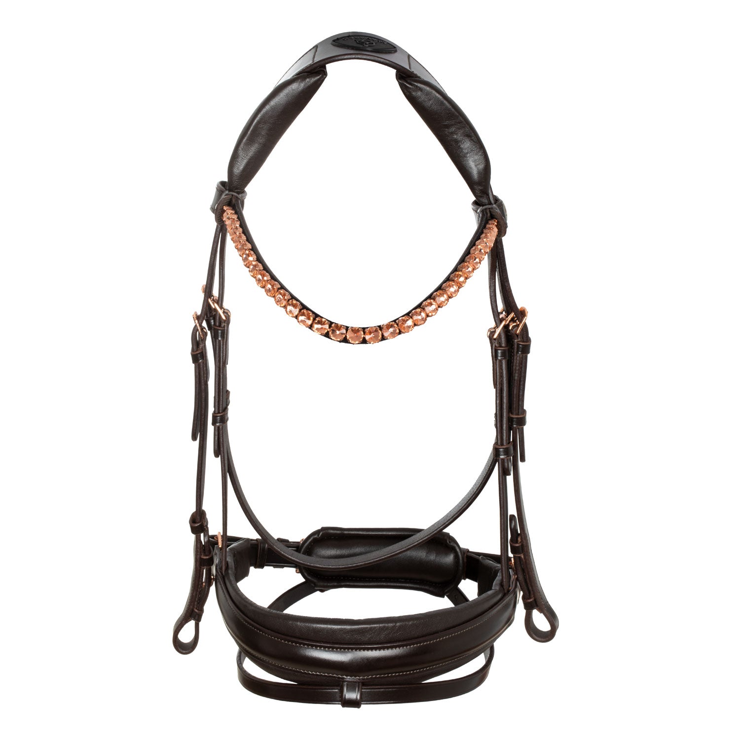 Acavallo Ninfea Bridle Calfskin #colour_brown