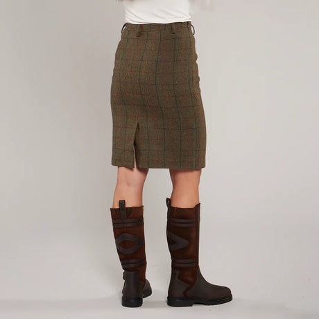 Toggi Ladies Balvenie Tweed Skirt #colour_castleton-tweed