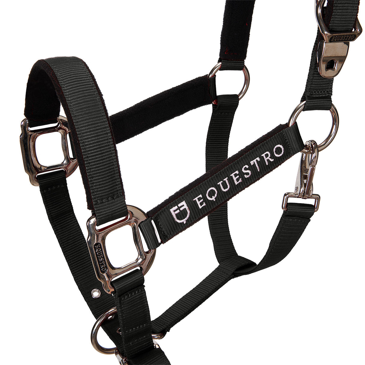 Padded double adjustment headcollar