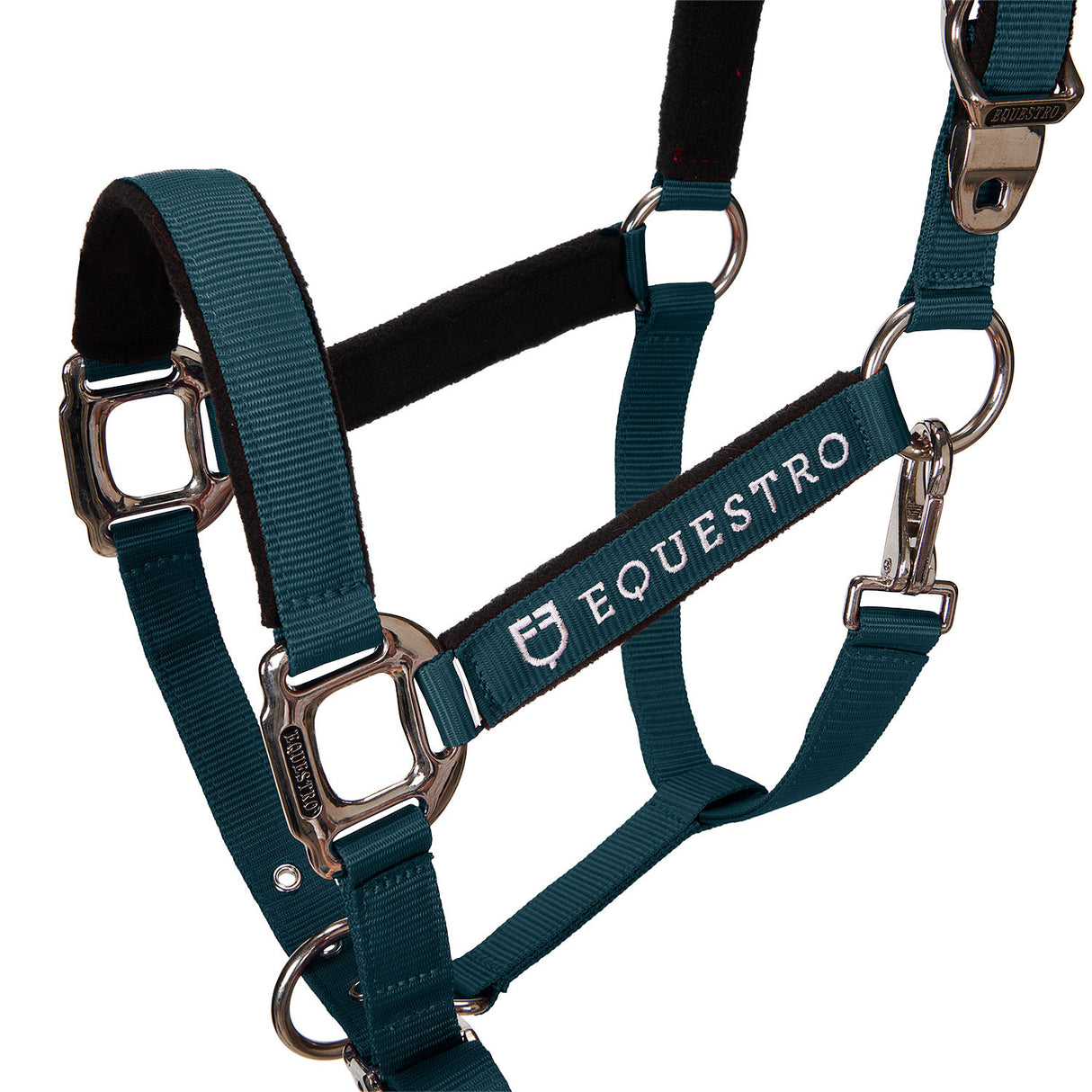 Padded double adjustment headcollar