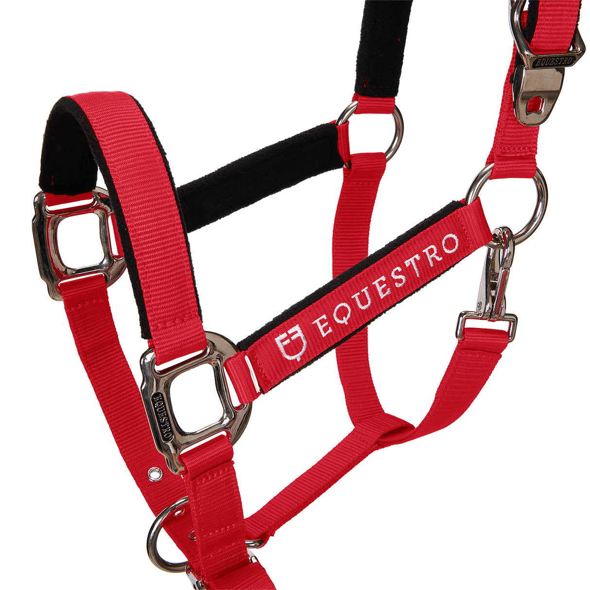 Padded double adjustment headcollar