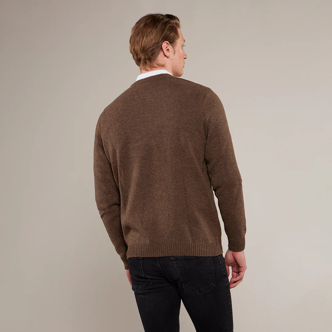 Toggi Men's Cove V Neck Argyle Jumper