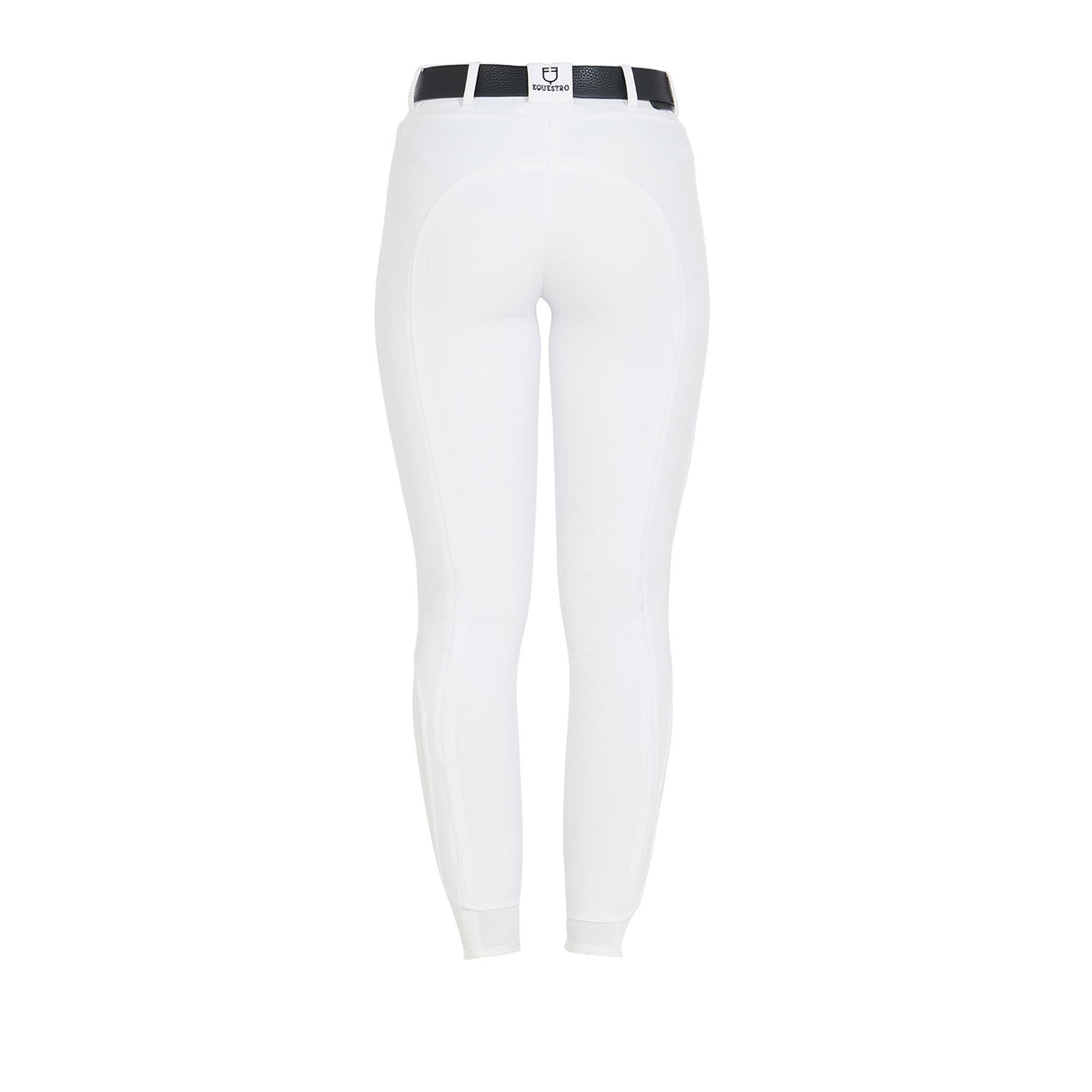 Equestro Women's Slim Fit Grip Breeches With Logo