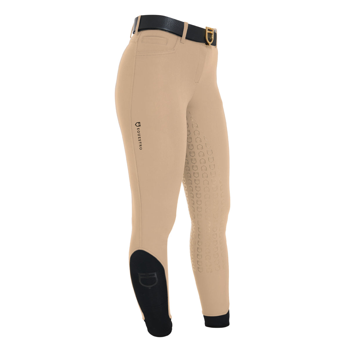 Equestro Women's Full Grip Slim Fit Breeches