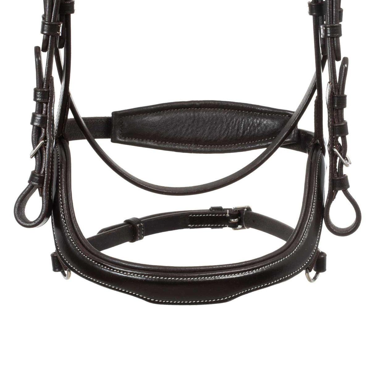 Equestro Anatomical Bridle Contrast Stitching