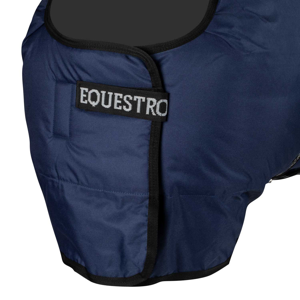 Equestro Rip-Stop Stable Rug With Logo #colour_blue