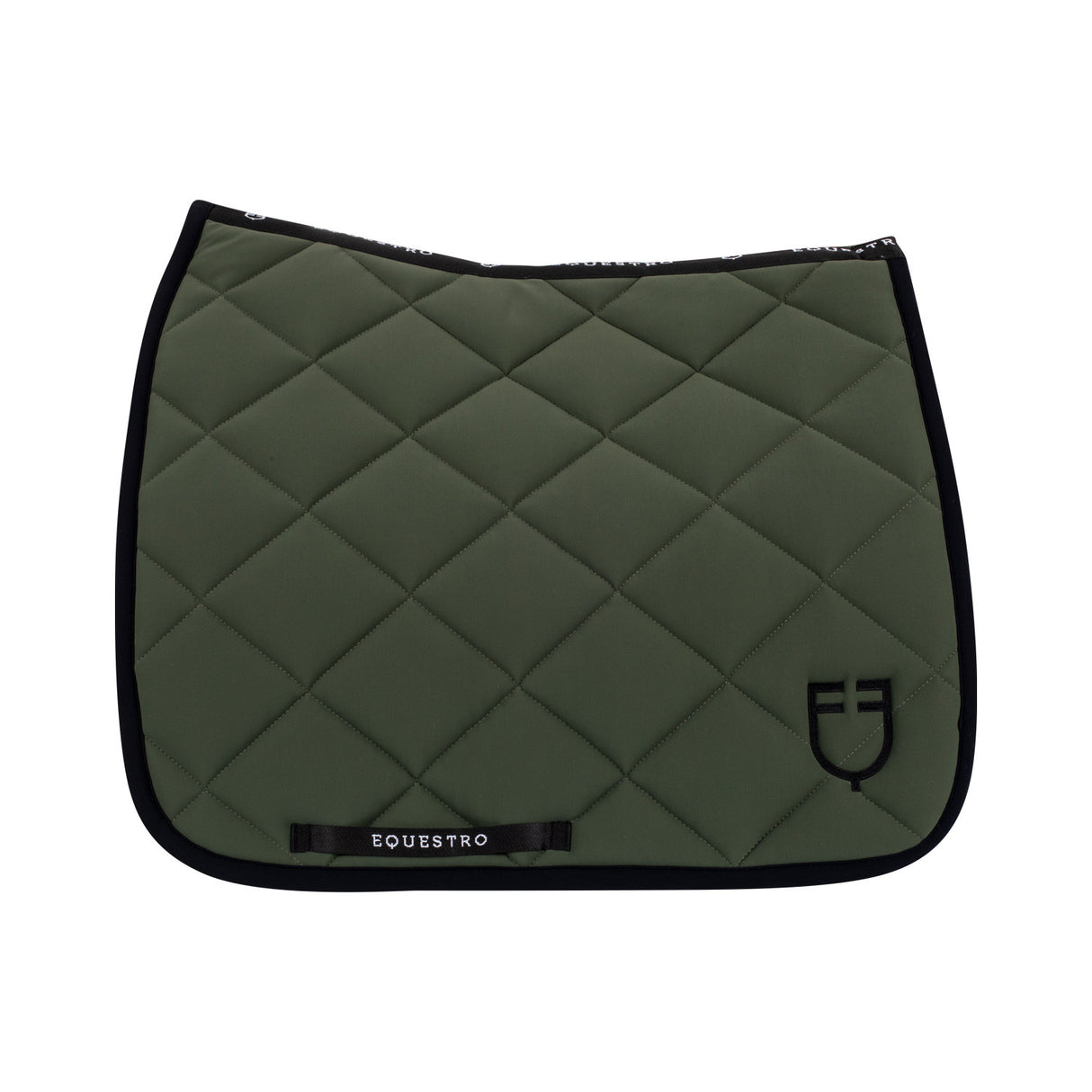 Dressage saddle pad in technical fabric