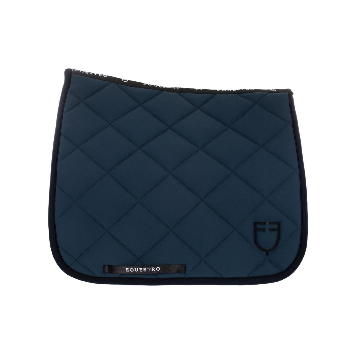 Dressage saddle pad in technical fabric