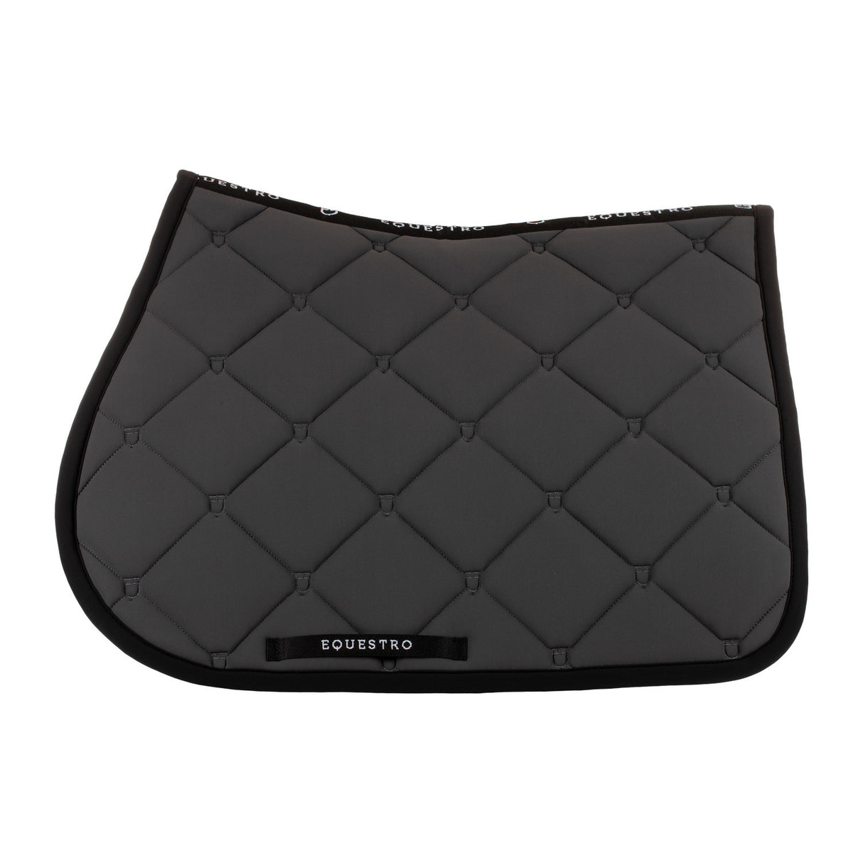 Jumping saddle pad in technical fabric