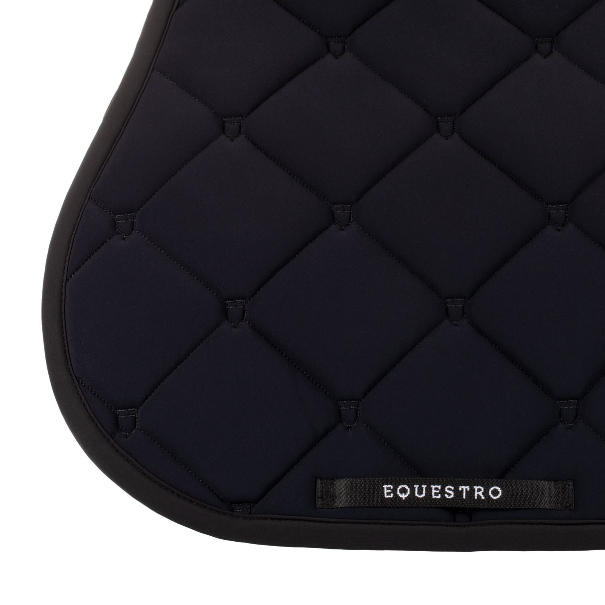 Jumping saddle pad in technical fabric