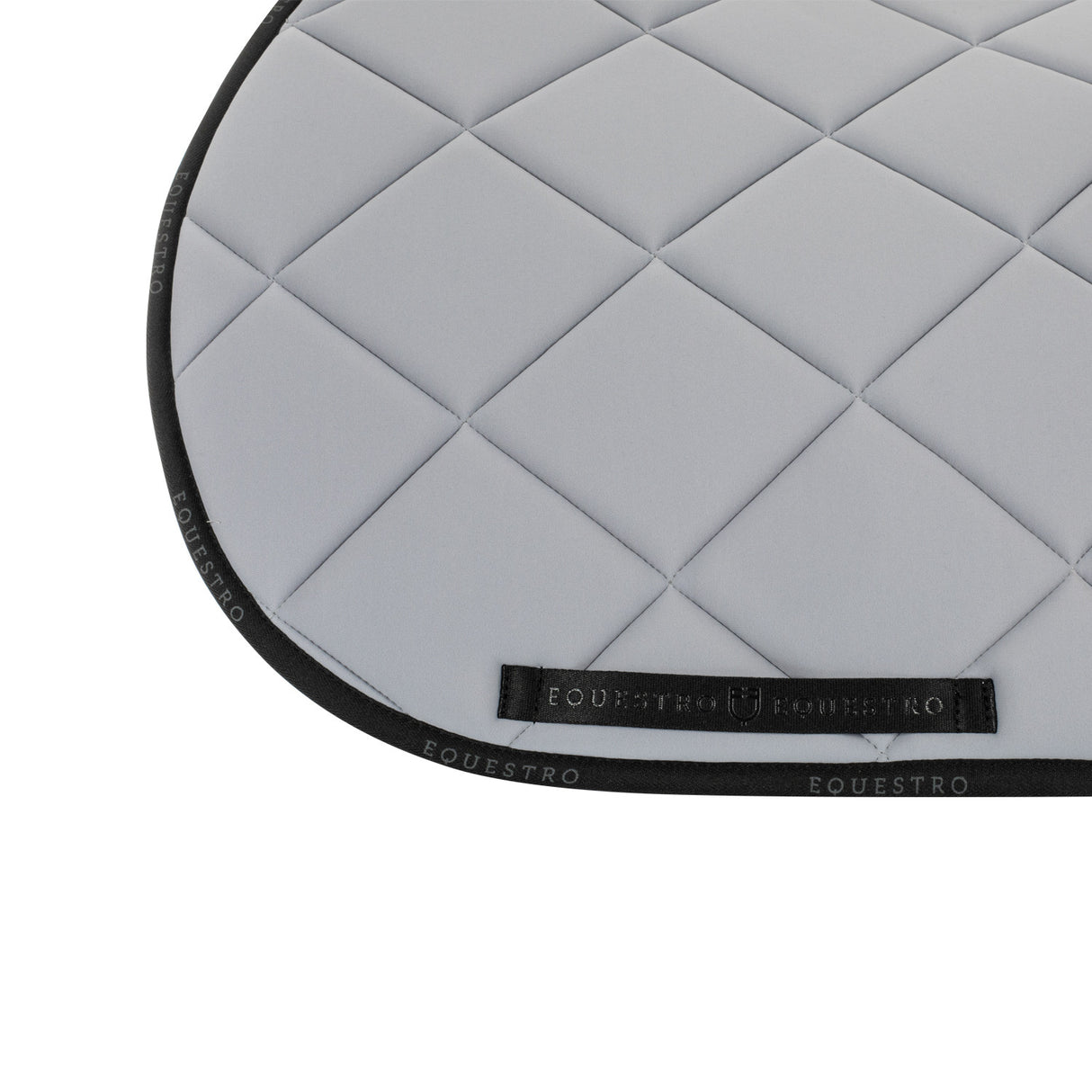 Jumping saddle pad technical fabric with logo