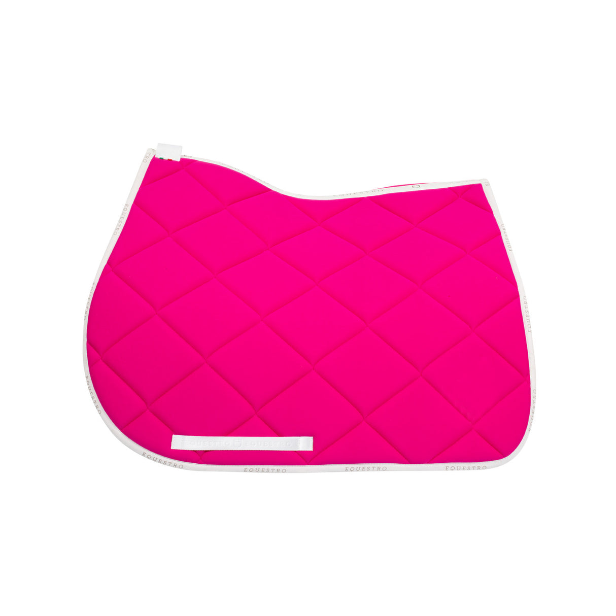 Jumping saddle pad breathable technical fabric