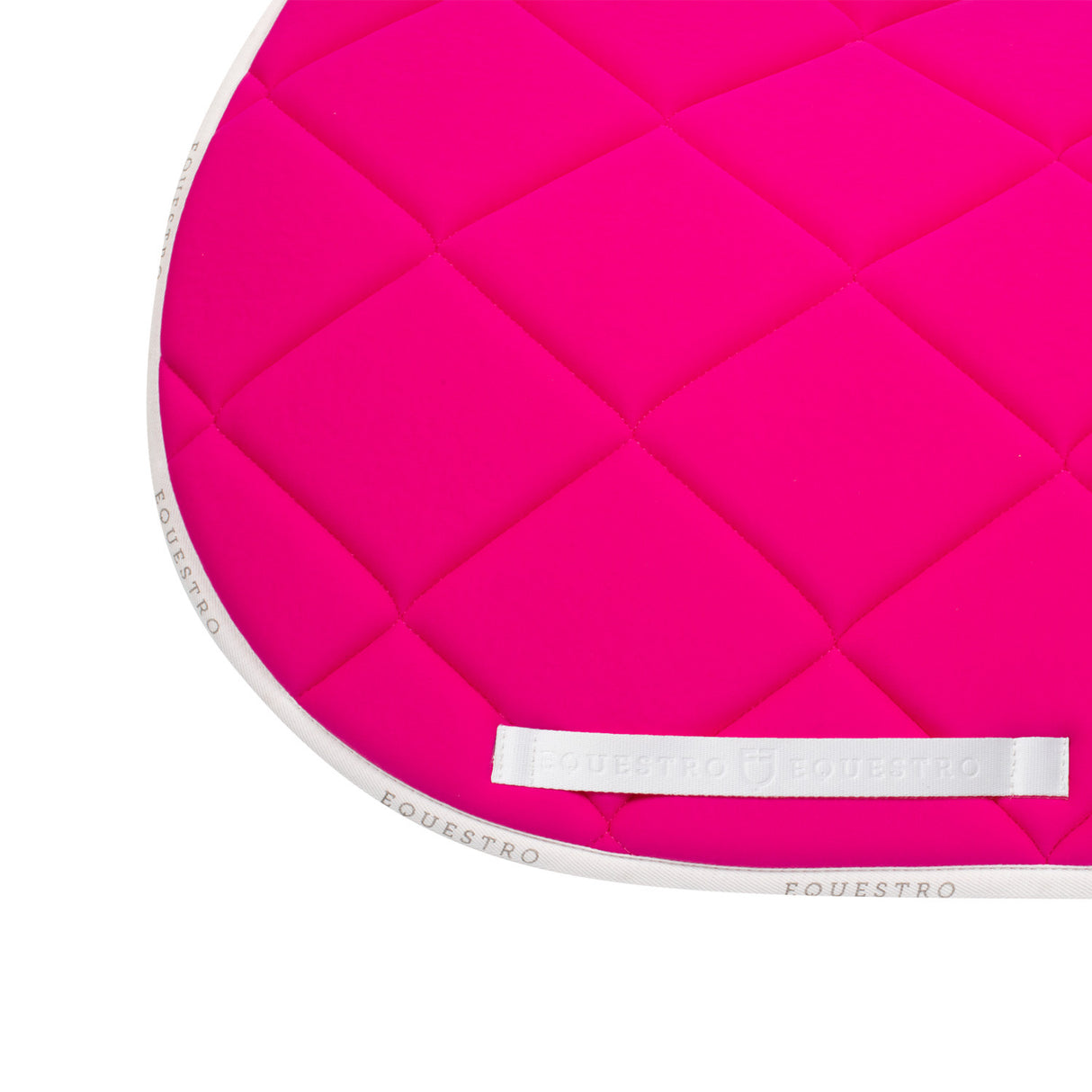 Jumping saddle pad breathable technical fabric