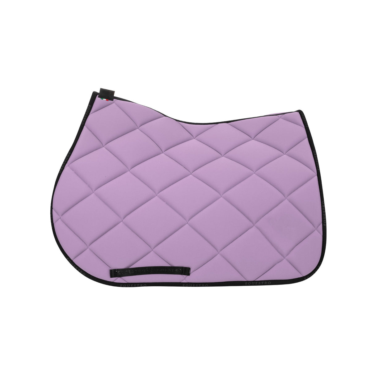 Jumping saddle pad breathable technical fabric