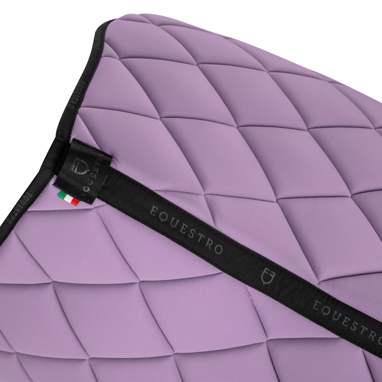 Jumping saddle pad breathable technical fabric