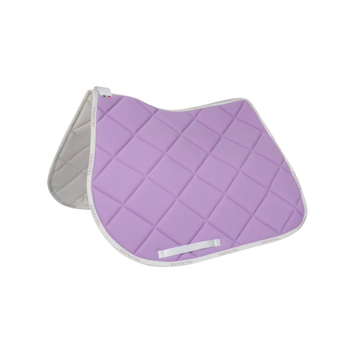 Jumping saddle pad breathable technical fabric