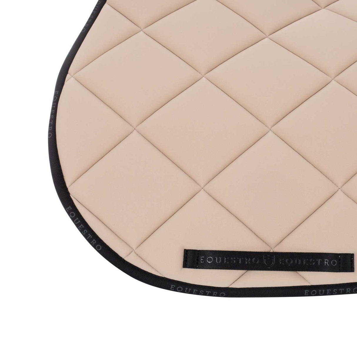 Jumping saddle pad breathable technical fabric