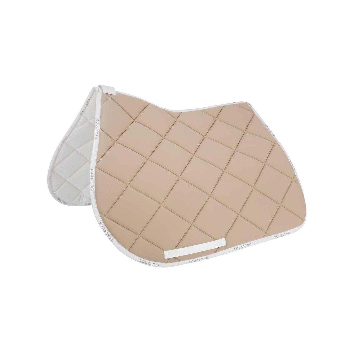 Jumping saddle pad breathable technical fabric