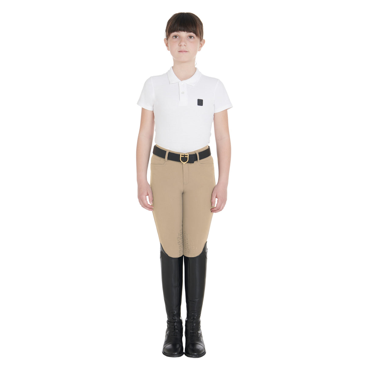 Equestro Kids' Unisex Slim Fit Breeches