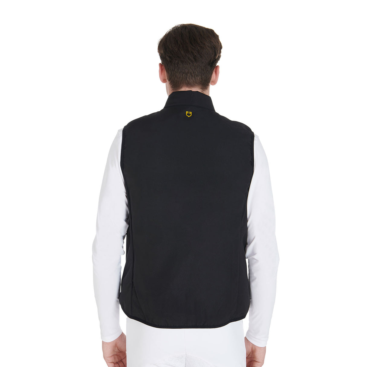 Men's vest in windproof technical fabric