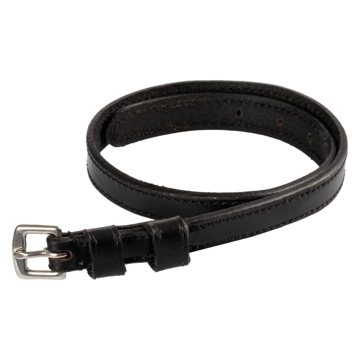 Equestro Spur Straps With Fixed Loops #colour_black