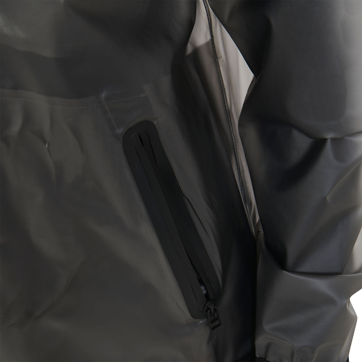 Equestro Women's Transparent Technical Raincoat #colour_grey