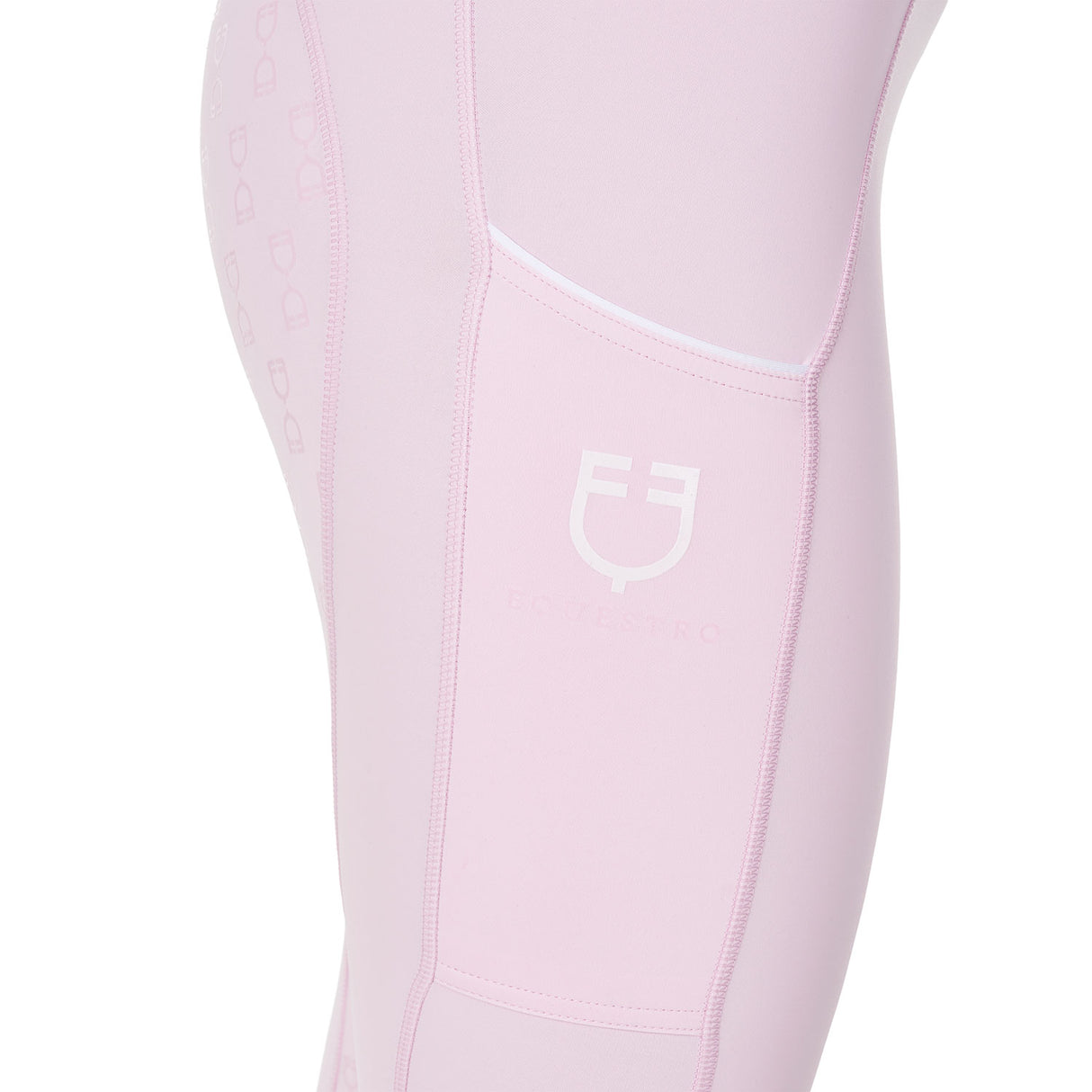 Equestro Women's Slim Fit Full Grip Leggings