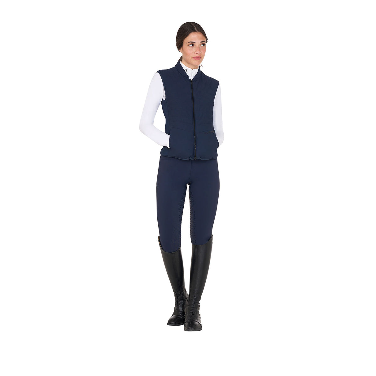 Equestro Women's High-Waisted Full Grip Breeches