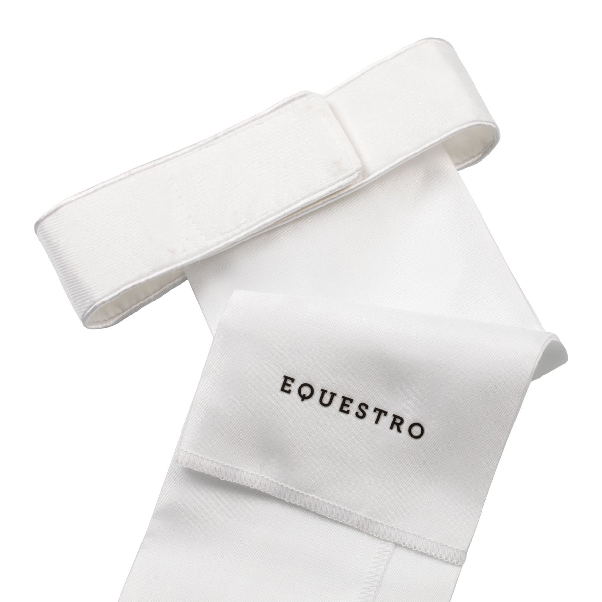 Equestro Dressage Plastron Rhinestone Logo