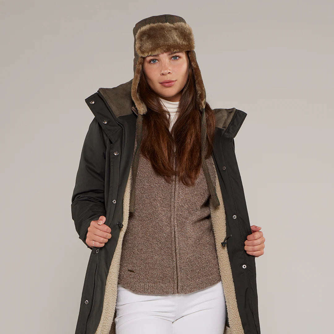 Toggi Ladies Hessett Tweed Trapper Hat