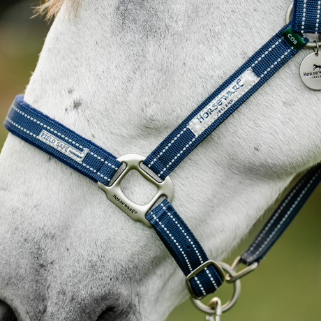Horseware Ireland Field Safe Headcollar #colour_navy