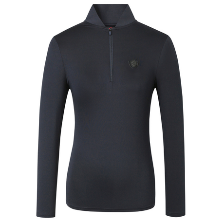 Covalliero Active Ladies Long Sleeve Base Layer #colour_dark-navy