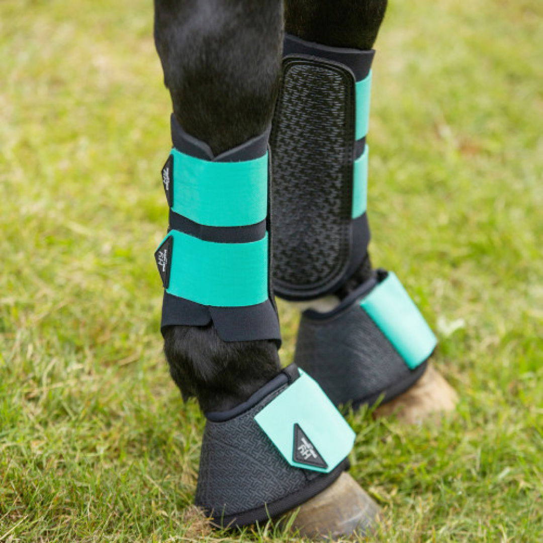 Hy Sport Active Brushing Boots #colour_spearmint-green