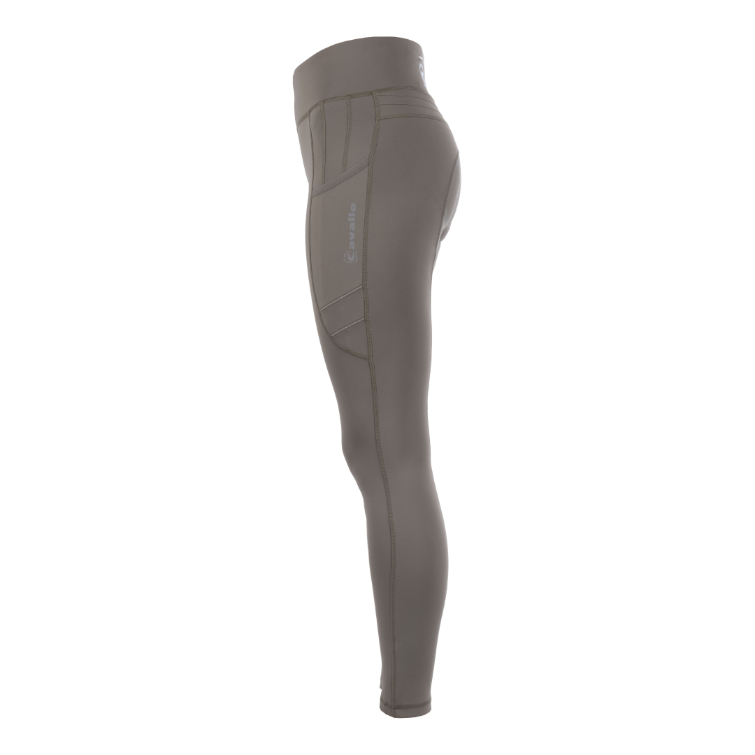 Cavallo Lin Grip RL Riding Tights #colour_sepia-olive