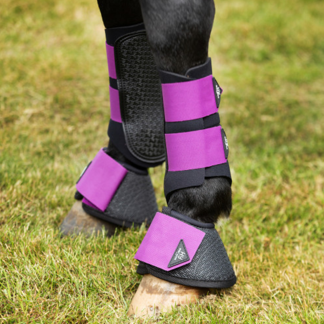 Hy Sport Active Brushing Boots #colour_amethyst-purple