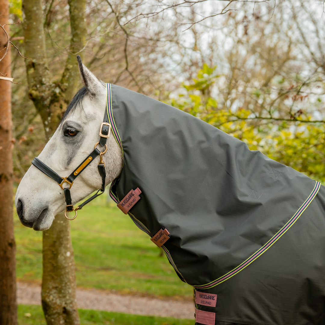 Horseware Ireland Amigo Hero 0g Turnout Rug #colour_shadow-rose-navy