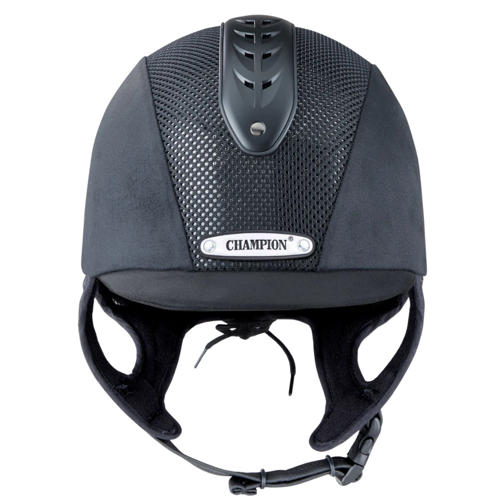 Champion Revolve X-Air Nova Peaked Helmet #colour_black-black