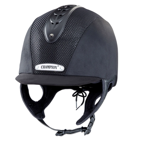 Champion Revolve X-Air Nova Peaked Helmet #colour_black-black
