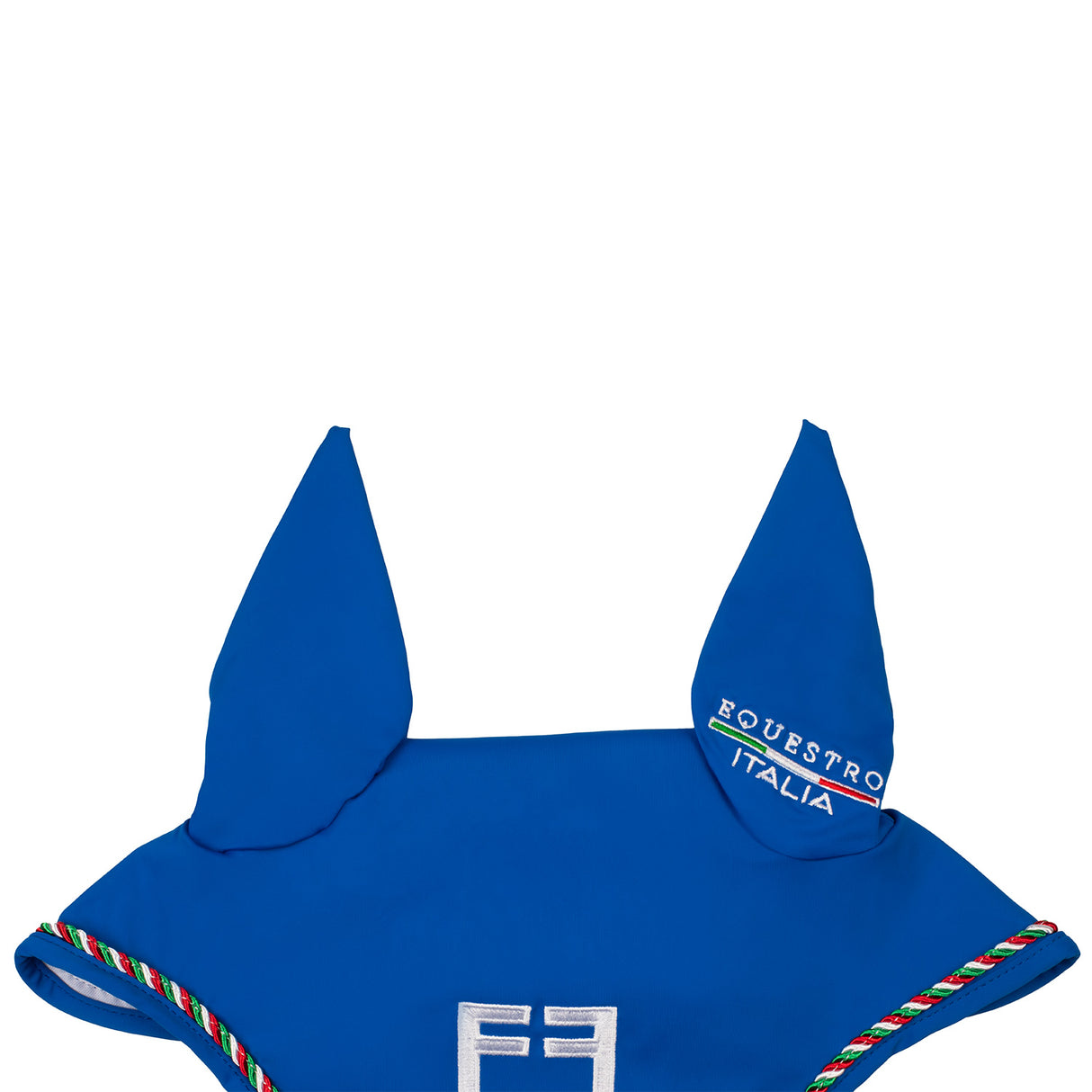 Equestro Fly Veil With Italian Flag Piping Equestro X Fise