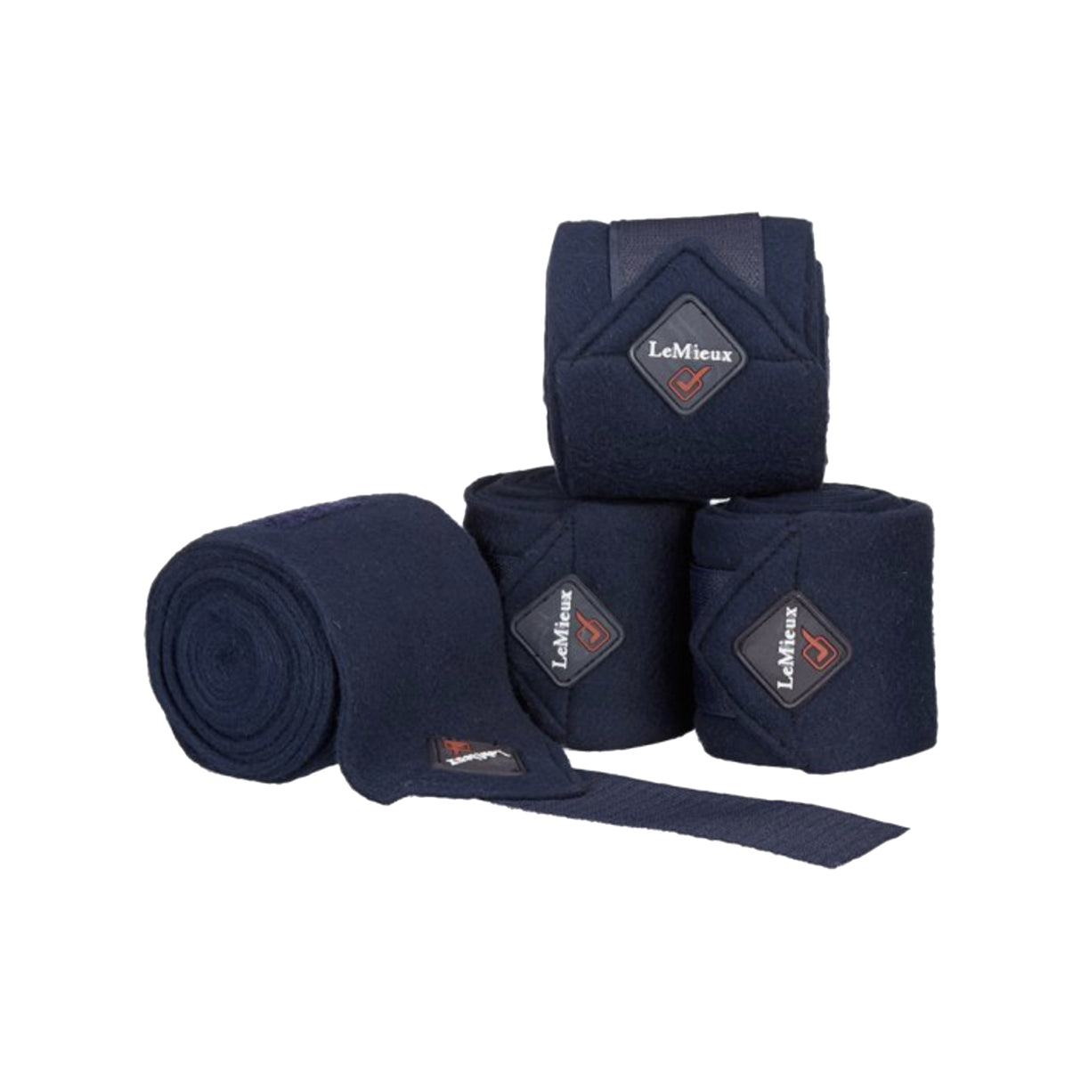 LeMieux LeMieux Polo Bandages Navy Set Of 4