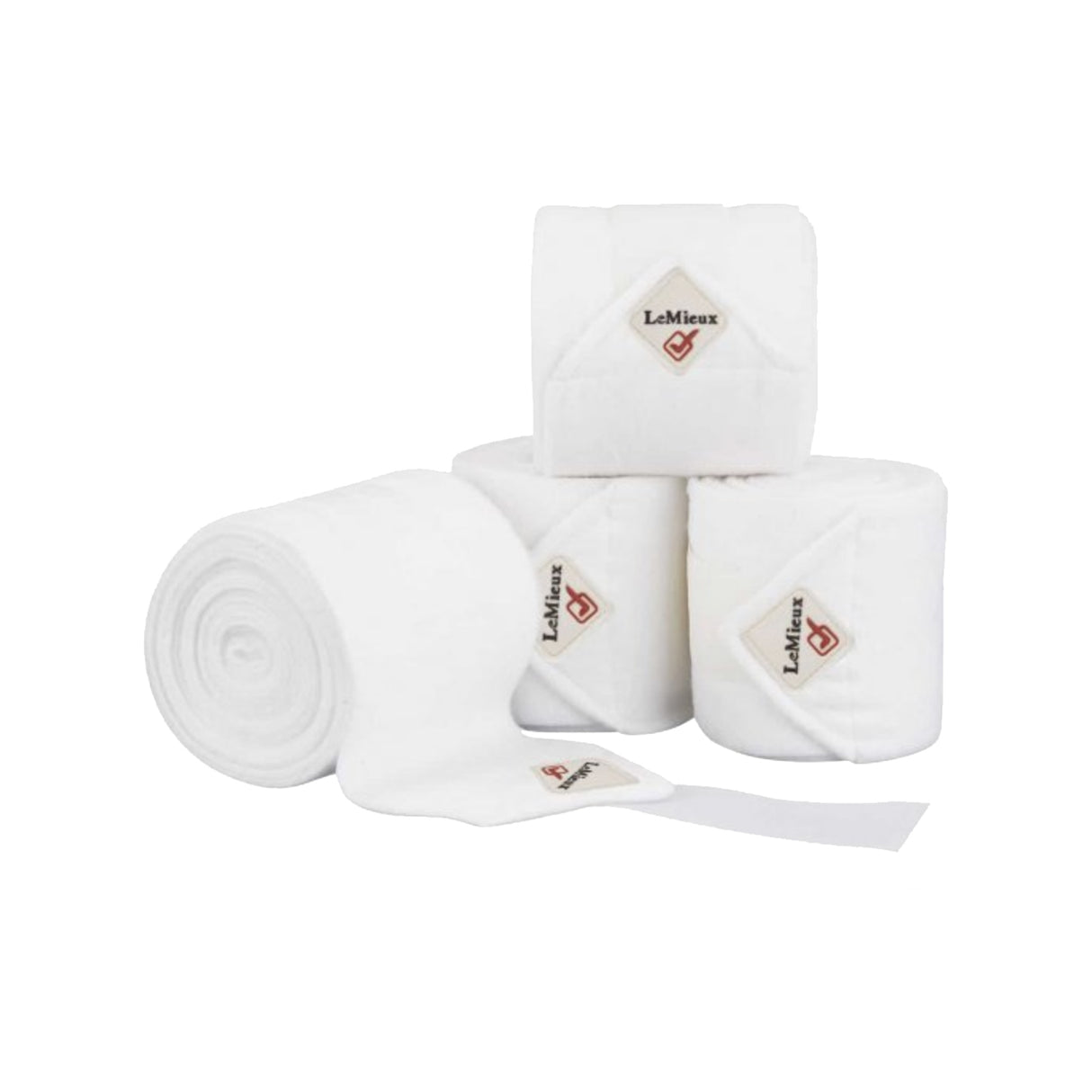 LeMieux Polo Bandages White Set Of 4