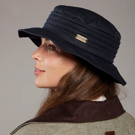 Toggi Ladies Monroe Wax Cloche #colour_navy
