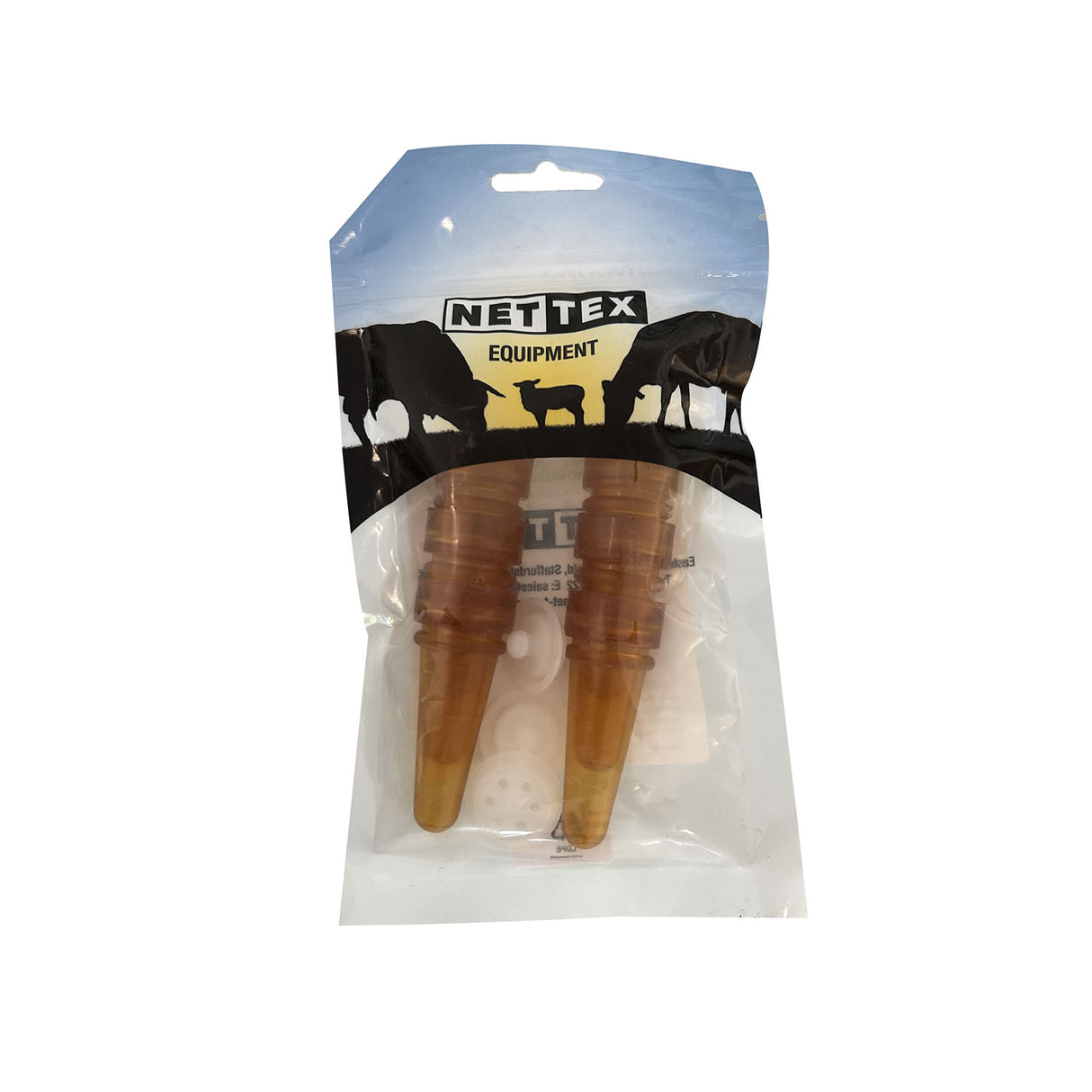 Nettex Agri Spare 6 Teat & Valve Assembly For Feeder Bucket