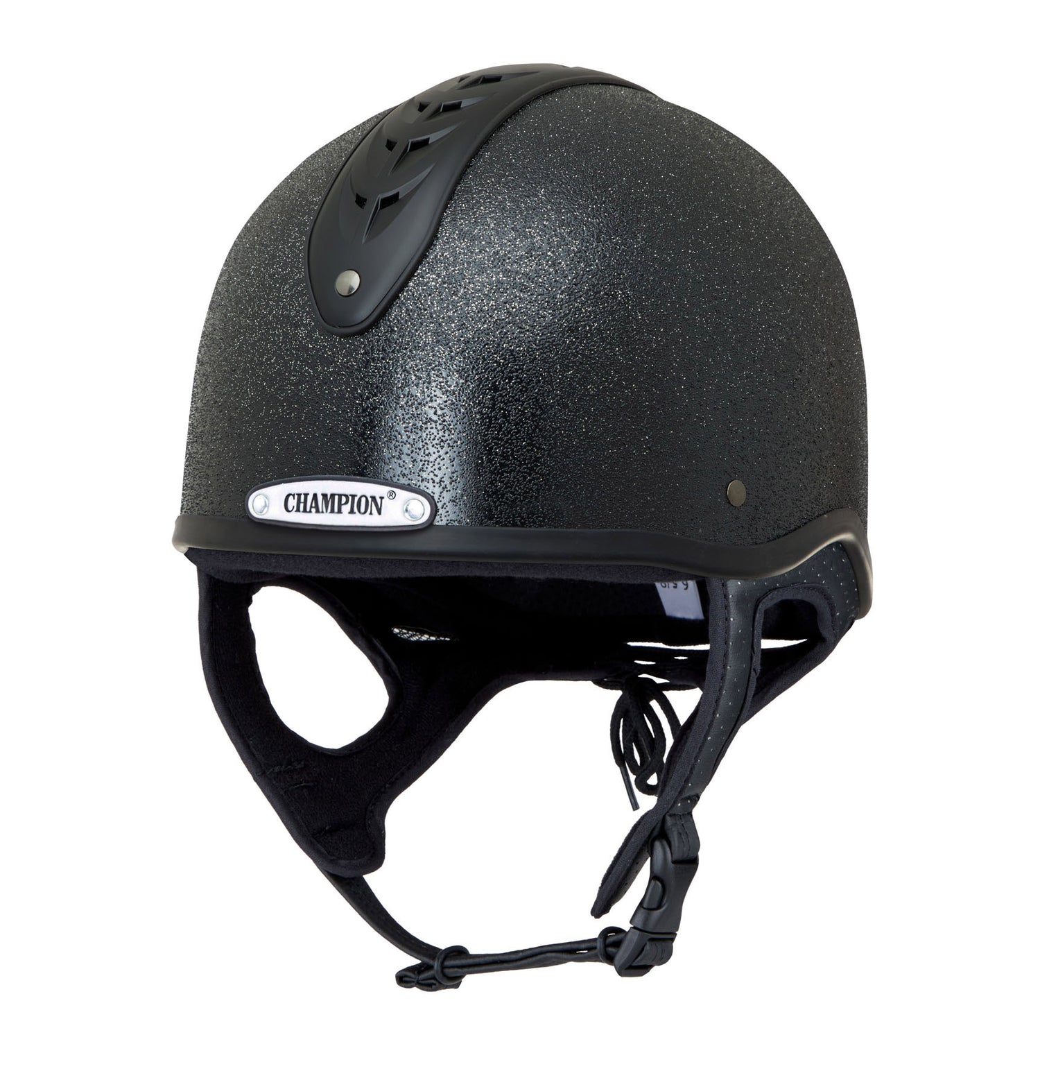 Champion Junior X-Air Nova Jockey Helmet #colour_black