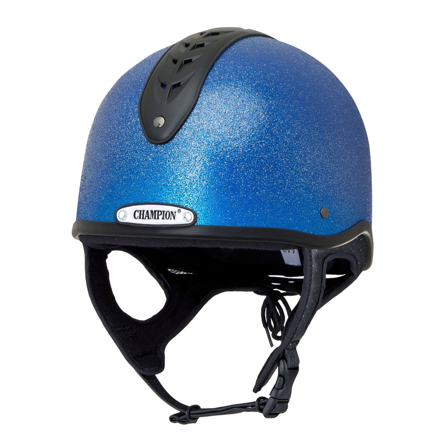 Champion Revolve Junior X-Air Nova Jockey Helmet #colour_blue