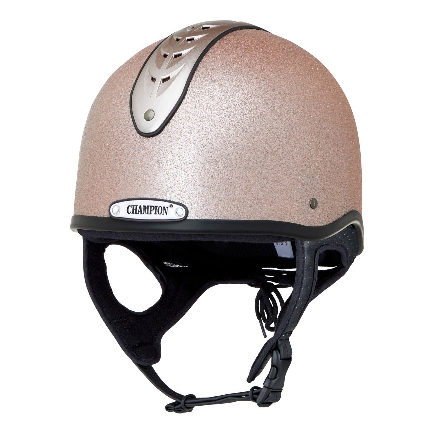 Champion Revolve Junior X-Air Nova Jockey Helmet #colour_rose-gold