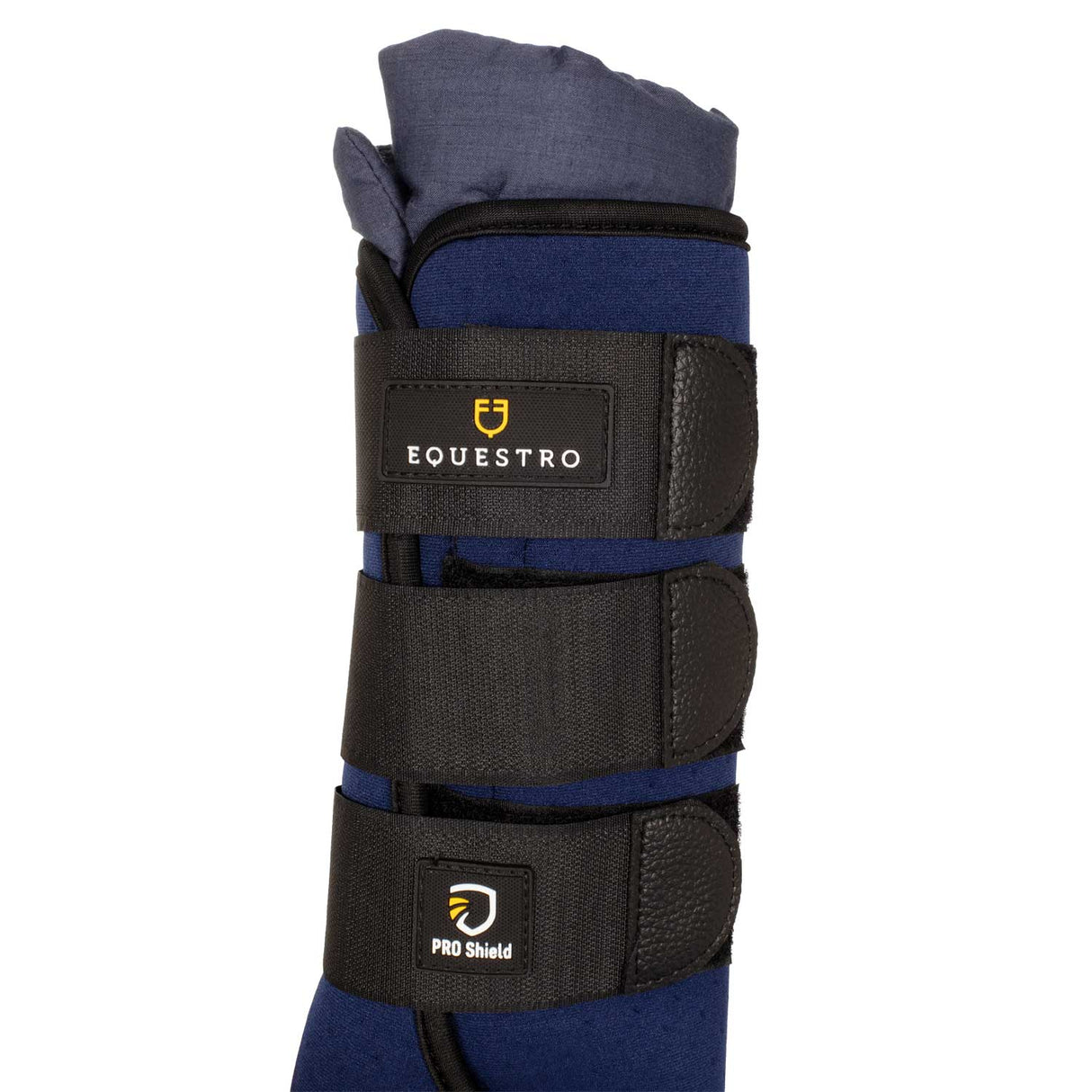 Equestro Neoprene Stable Boots #colour_blue