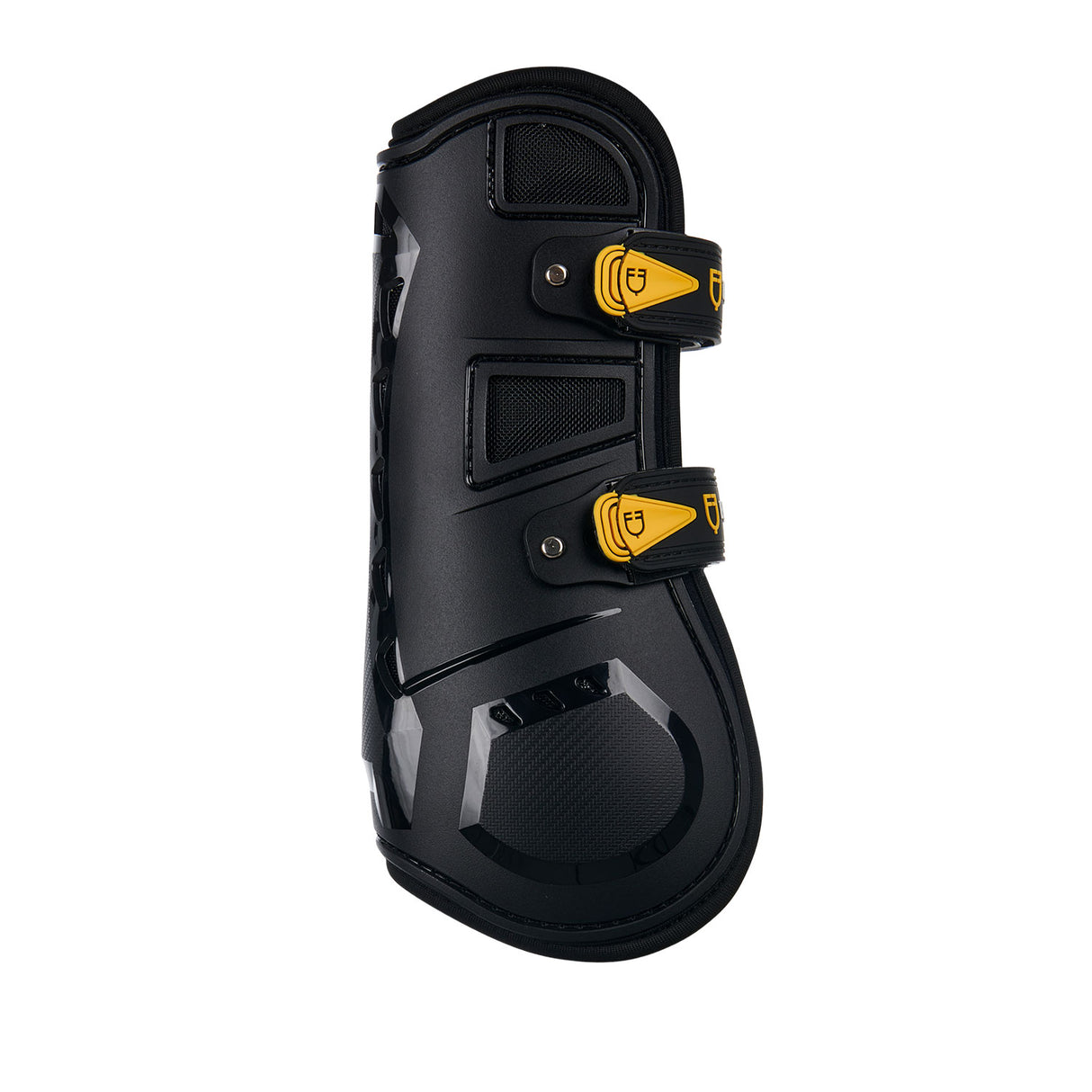 Equestro Tendon Boots In Polyurethane And Neoprene #colour_black
