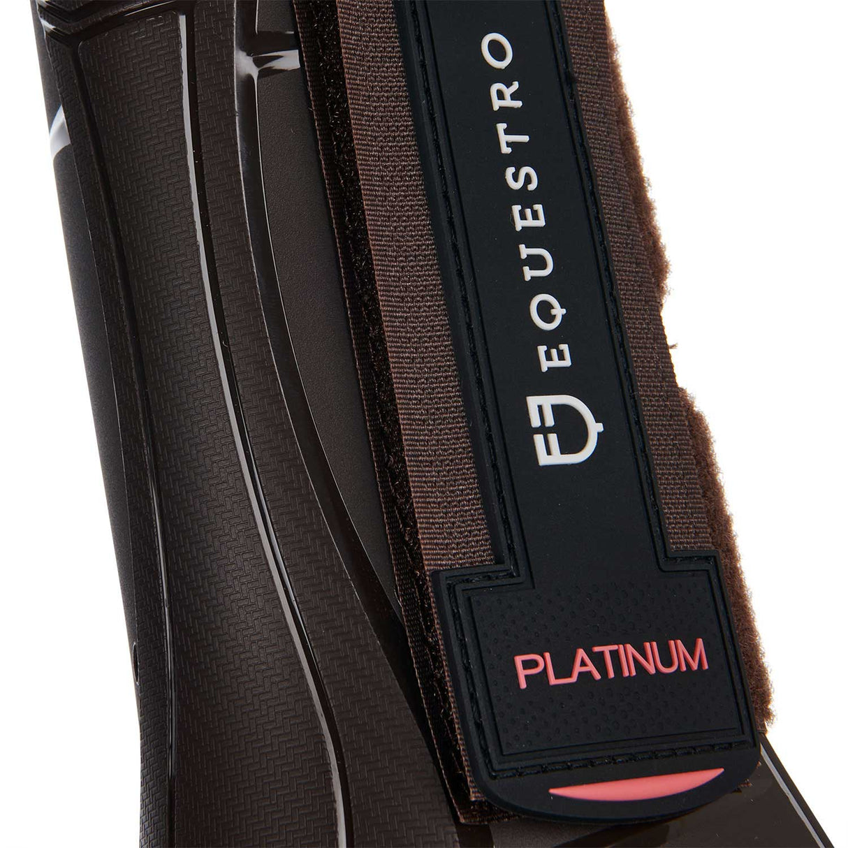 Equestro Tendon Boots And Closed Fetlock In TPU And Neoprene #colour_brown